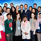 9. desember: Kronprins Haakon taler på Telenor Youth Summit. Foto: Kilian Munch 
